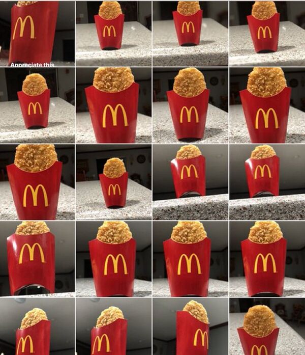 美國男子醉酒後狂拍麥當勞薯餅 - 俄羅斯衛星通訊社