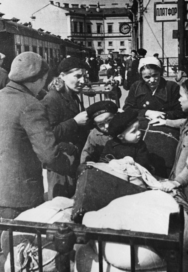 围困时期拯救列宁格勒的“生命之路” - 俄罗斯卫星通讯社