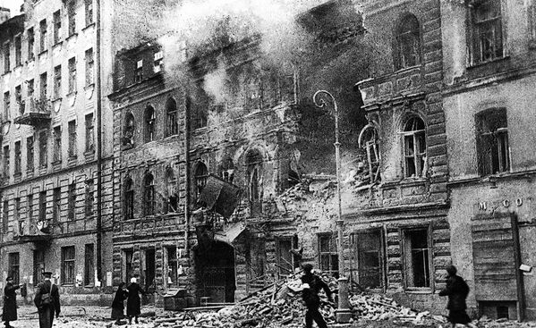 围困时期拯救列宁格勒的“生命之路” - 俄罗斯卫星通讯社