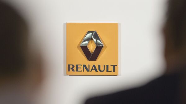 Логотип автопроизводителя Renault - 俄罗斯卫星通讯社