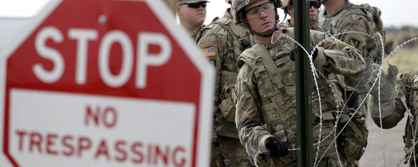 白宫允许美军在墨西哥边境开枪 - 俄罗斯卫星通讯社