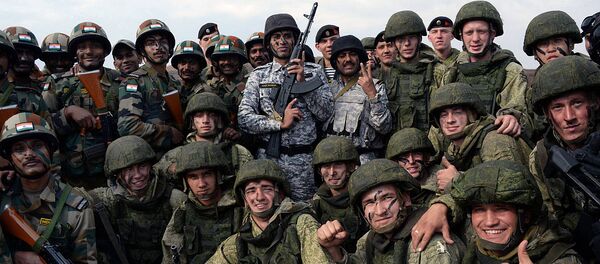 俄印聯合演習“因陀羅-2019”在印度啓動 - 俄羅斯衛星通訊社