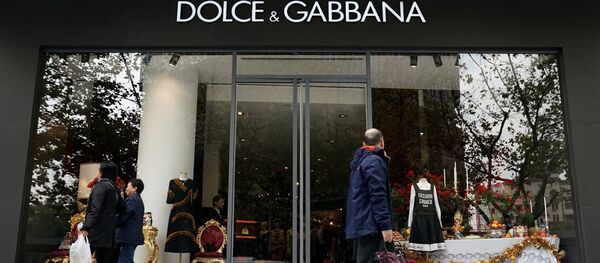 杜嘉班納公司辱華致其在中國的重要銷售渠道被切斷 - 俄羅斯衛星通訊社