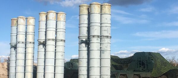 Зенитный ракетный комплекс С-400 Триумф во время военных учений Восток-2018 - 俄羅斯衛星通訊社