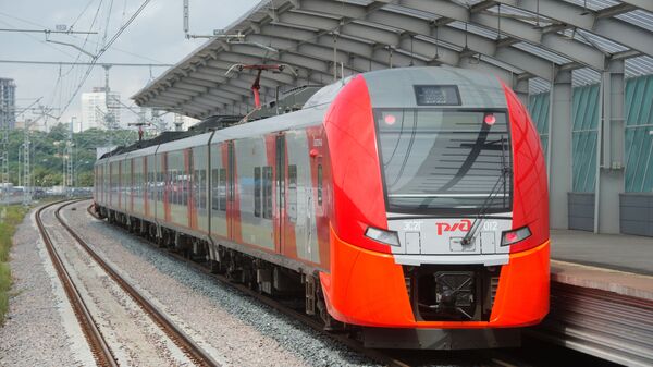 克里米亚与赫尔松州间的首批电动列车或将在5月启动 - 俄罗斯卫星通讯社