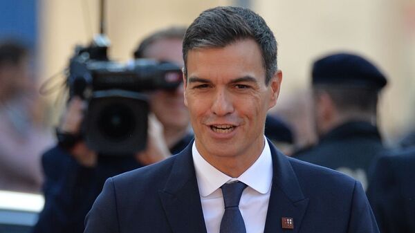 西班牙首相佩德罗•桑切斯 - 俄罗斯卫星通讯社