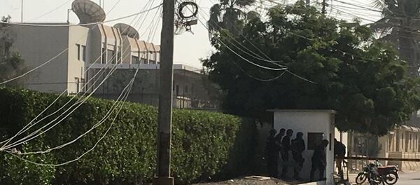 袭击中国驻巴基斯坦卡拉奇领事馆的3名恐怖分子已被警方消灭 - 俄罗斯卫星通讯社