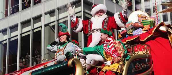 圣诞老人讲述其圣诞之旅的筹备活动 - 俄罗斯卫星通讯社