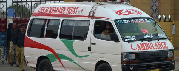 Скорая помощь в Пакистане - 俄罗斯卫星通讯社