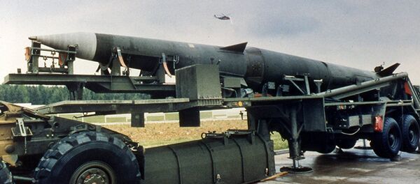 Американская баллистическая ракета средней дальности Першинг-2. - 俄罗斯卫星通讯社