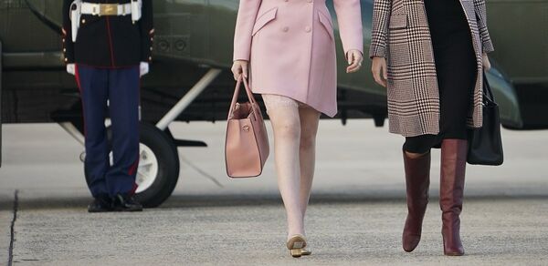 特朗普女兒穿著帶價格標籤的鞋出鏡 - 俄羅斯衛星通訊社