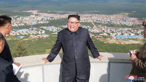 朝中社：金正恩出席位於三池淵郡的朝鮮最大建設項目竣工典禮 - 俄羅斯衛星通訊社