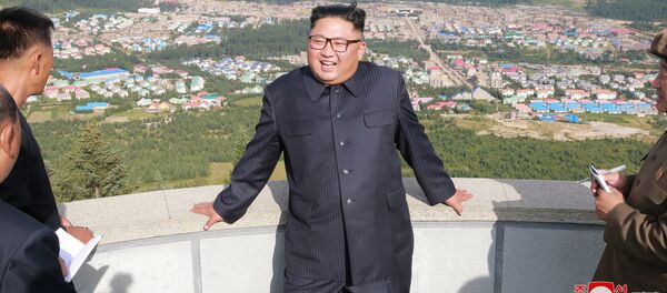 朝中社：金正恩出席位於三池淵郡的朝鮮最大建設項目竣工典禮 - 俄羅斯衛星通訊社