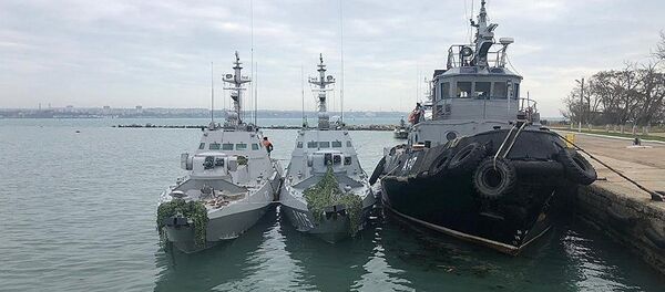 侵犯俄罗斯国界的乌海军“别尔江斯克”号、“尼科波尔”号和“亚内卡布”号 - 俄罗斯卫星通讯社