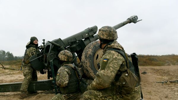 乌克兰炮兵 - 俄罗斯卫星通讯社
