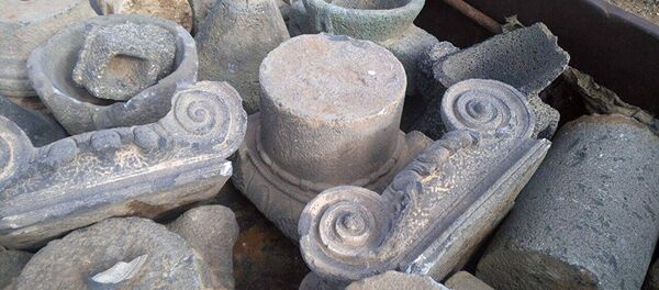 叙利亚西南部发现超过100件被恐怖分子盗窃的文物 - 俄罗斯卫星通讯社