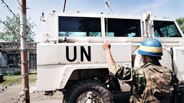 联合国驻黎巴嫩维和部队称一枚炮弹落入其总部 - 俄罗斯卫星通讯社