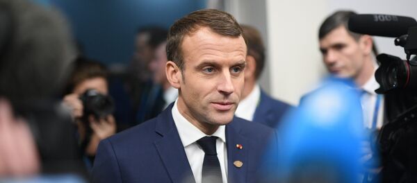 法国总统马克龙谴责“黄背心”抗议期间的暴力行为并呼吁讨论和对话 - 俄罗斯卫星通讯社