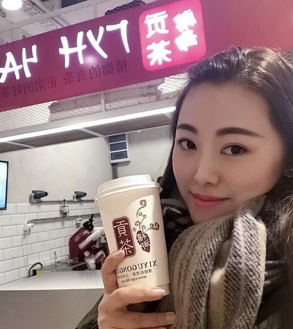 张笑迎在莫斯科开奶茶店 - 俄罗斯卫星通讯社