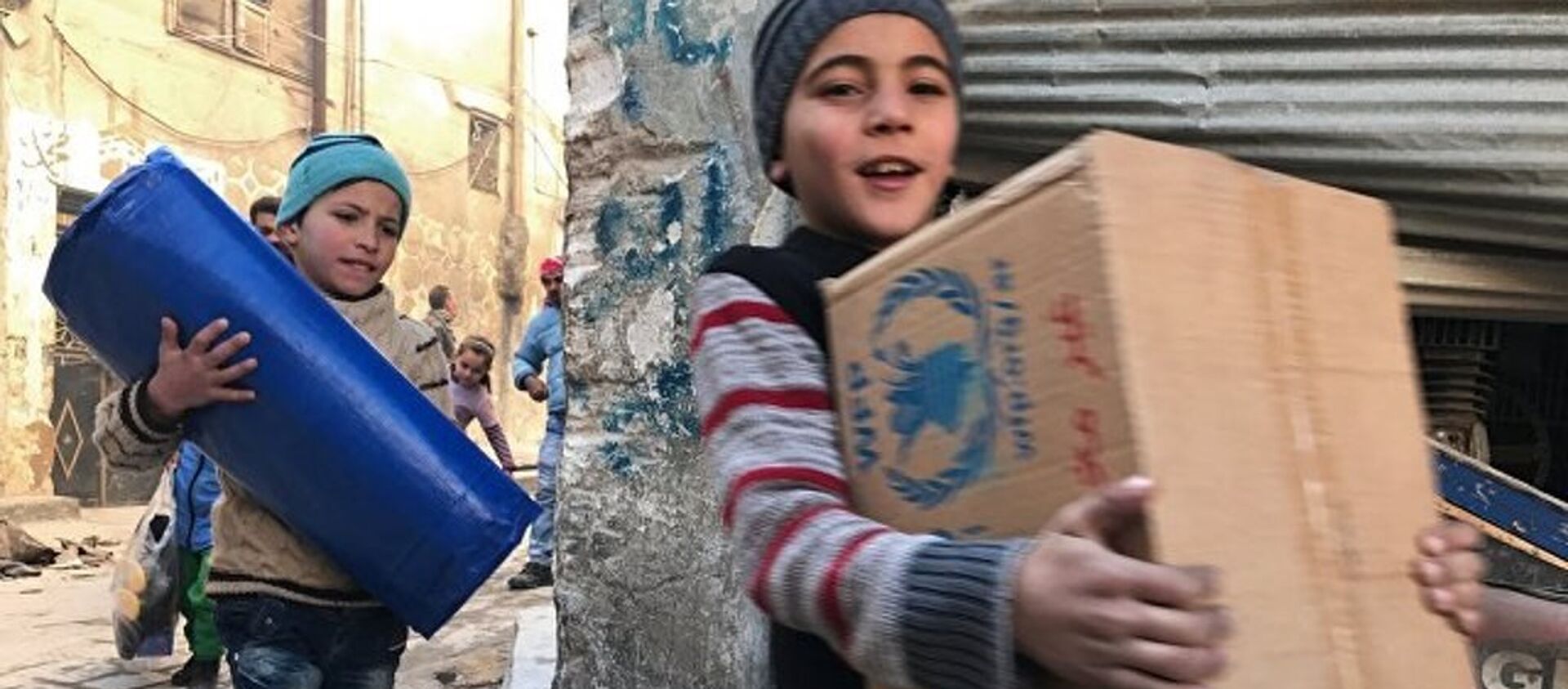 阿勒颇每所孤儿院都会收到来自俄罗斯的新年礼物 - 俄罗斯卫星通讯社, 1920, 04.12.2018