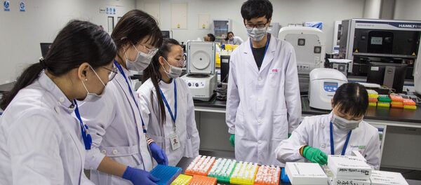 Научная лаборатория в Китае. Научная лаборатория в Китае. - 俄羅斯衛星通訊社