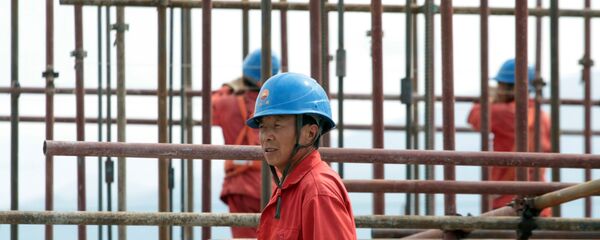 Китайский рабочий. - 俄罗斯卫星通讯社