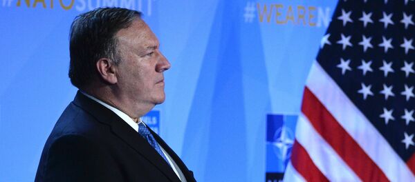 美国国务卿蓬佩奥 - 俄罗斯卫星通讯社