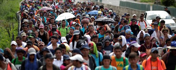 墨西哥內政部：該國準備從洪都拉斯接納2萬名難民 - 俄羅斯衛星通訊社