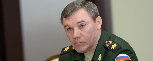 Начальник Генерального штаба Вооруженных Сил РФ Валерий Герасимов во время совещания в резиденции Бочаров ручей Начальник Генерального штаба Вооруженных Сил РФ Валерий Герасимов во время совещания в резиденции Бочаров ручей - 俄罗斯卫星通讯社