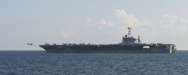 Американский авианосец Гарри Трумэн. Архивное фото - 俄罗斯卫星通讯社