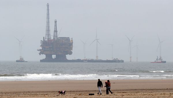 Добыча нефти в Северном море компанией Brent Delta Topside - 俄羅斯衛星通訊社