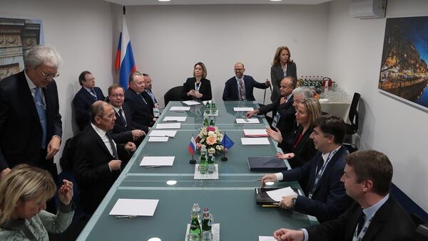 俄常驻欧安组织代表：拉夫罗夫与莫盖里尼就《中导条约》问题进行讨论 - 俄罗斯卫星通讯社