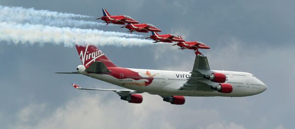 英國的波音747飛機 - 俄羅斯衛星通訊社