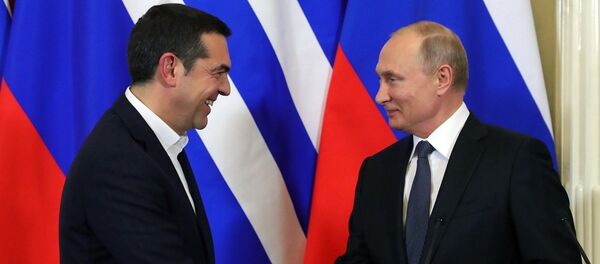 俄羅斯、希臘領導人討論能源、貿易和投資問題 - 俄羅斯衛星通訊社