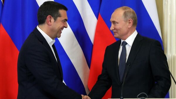 俄羅斯、希臘領導人討論能源、貿易和投資問題 - 俄羅斯衛星通訊社
