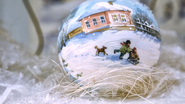 俄羅斯下諾夫哥羅德聖誕裝飾品廠 - 俄羅斯衛星通訊社