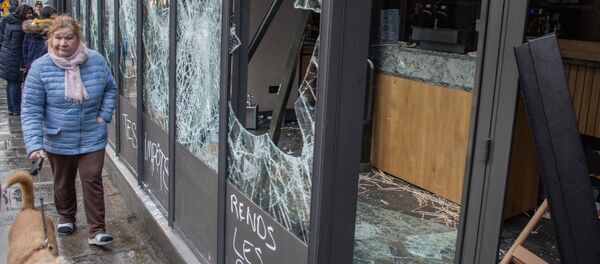 媒体：法国“黄马甲”运动期间损失的保险理赔金或达2亿欧元 - 俄罗斯卫星通讯社