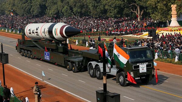  Индийская ракета Agni V. Архивное фото. - 俄羅斯衛星通訊社