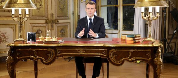 法国总统马克龙呼吁法国建立秩序并团结一致 - 俄罗斯卫星通讯社