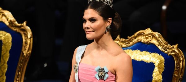 瑞典王储维多利亚公主出席诺贝尔奖颁奖仪式 - 俄罗斯卫星通讯社