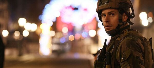 Военный после стрельбы в Страсбурге - 俄罗斯卫星通讯社