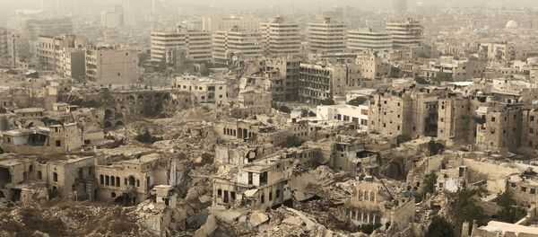 Разрушения в Алеппо, Сирия - 俄羅斯衛星通訊社