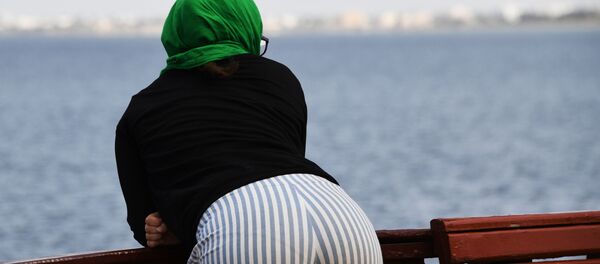 Девушка на набережной острова Джерба в Тунисе - 俄罗斯卫星通讯社