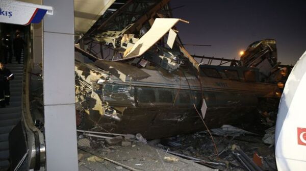 媒體：安卡拉一高速列車脫軌 多人受傷 - 俄羅斯衛星通訊社