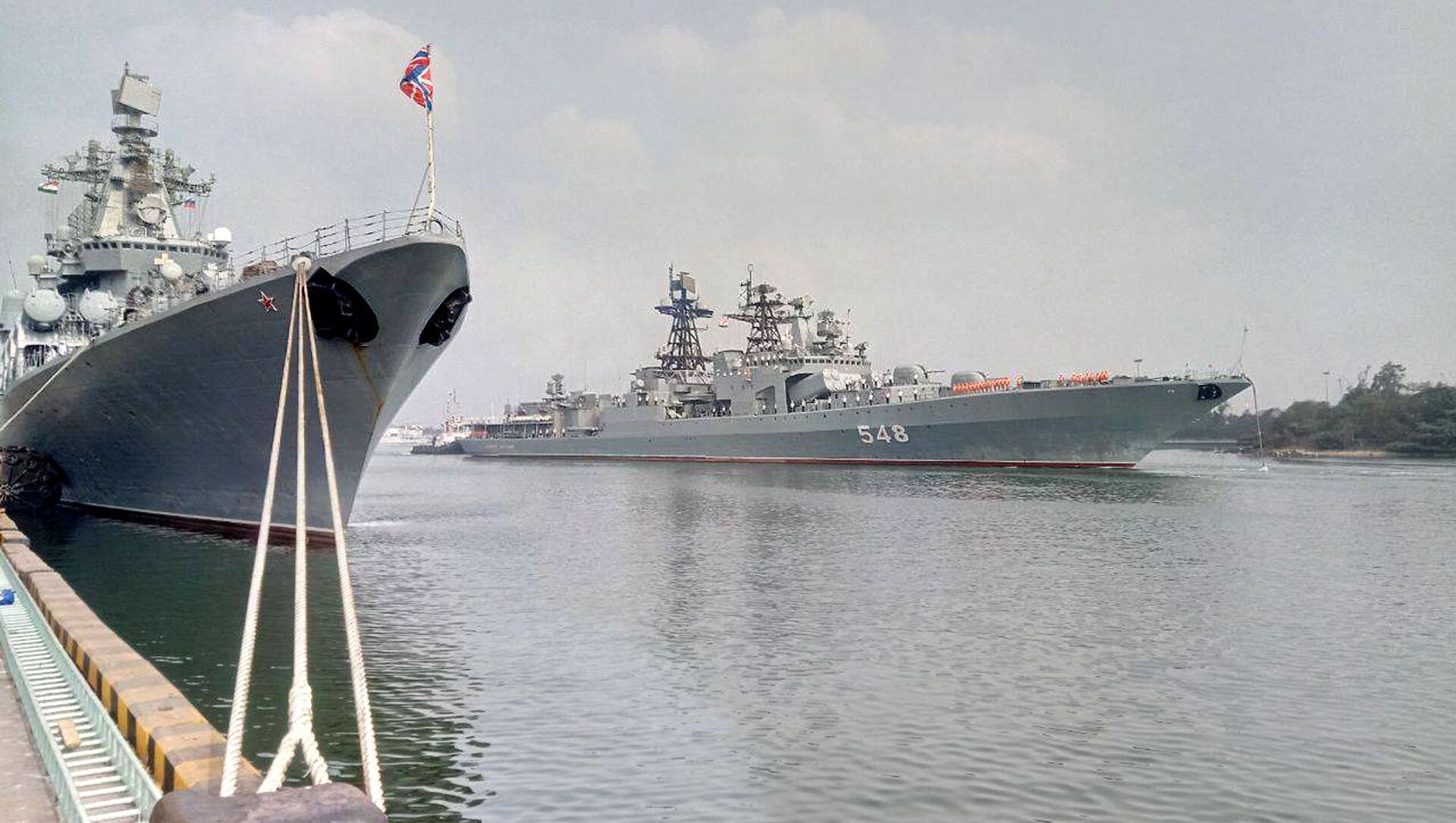 印度海军：俄印海军波罗的海联合军演结束 - 俄罗斯卫星通讯社, 1920, 30.07.2021