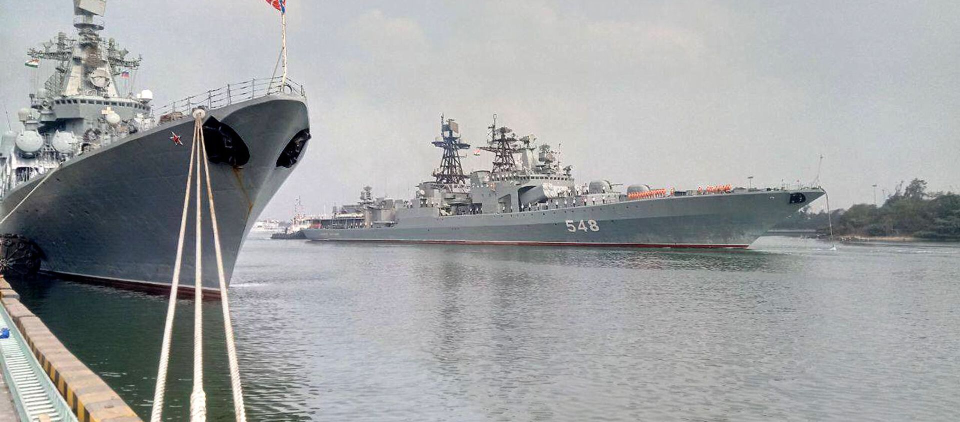 印度海军：俄印海军波罗的海联合军演结束 - 俄罗斯卫星通讯社, 1920, 30.07.2021
