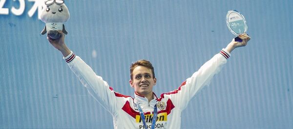 俄游泳運動員基里爾·普里戈達 - 俄羅斯衛星通訊社