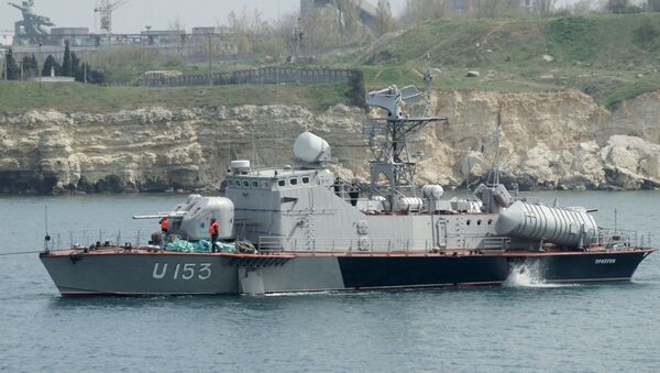乌克兰海军唯一导弹艇没了导弹 - 俄罗斯卫星通讯社