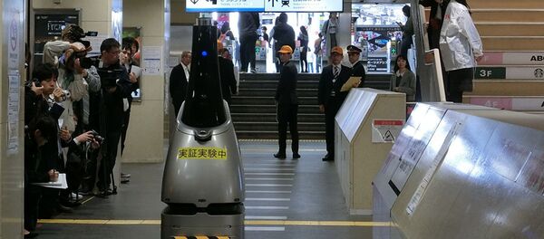 日本为筹备奥运会或在城市铁路站上用机器人代替保安 - 俄罗斯卫星通讯社