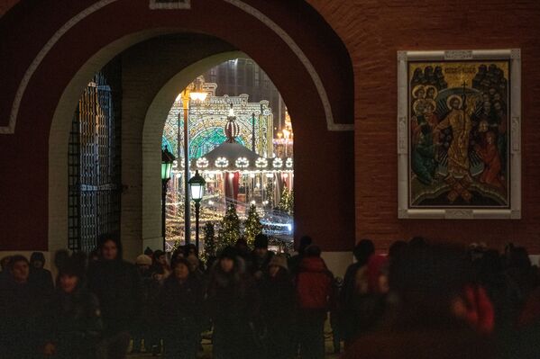 莫斯科市中心“圣诞之旅”艺术节 - 俄罗斯卫星通讯社